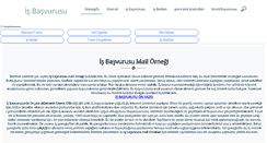 Desktop Screenshot of is-basvurusu.com